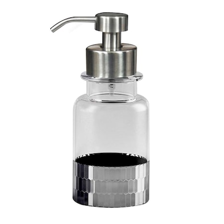 Nu Steel Glass Foam Pump, Chrome FP-09